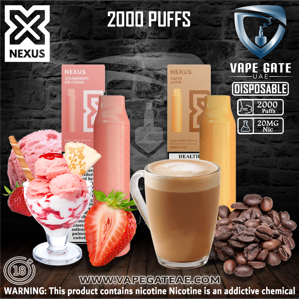 NEXUS Disposable Vape (20MG - 2000 PUFFS)