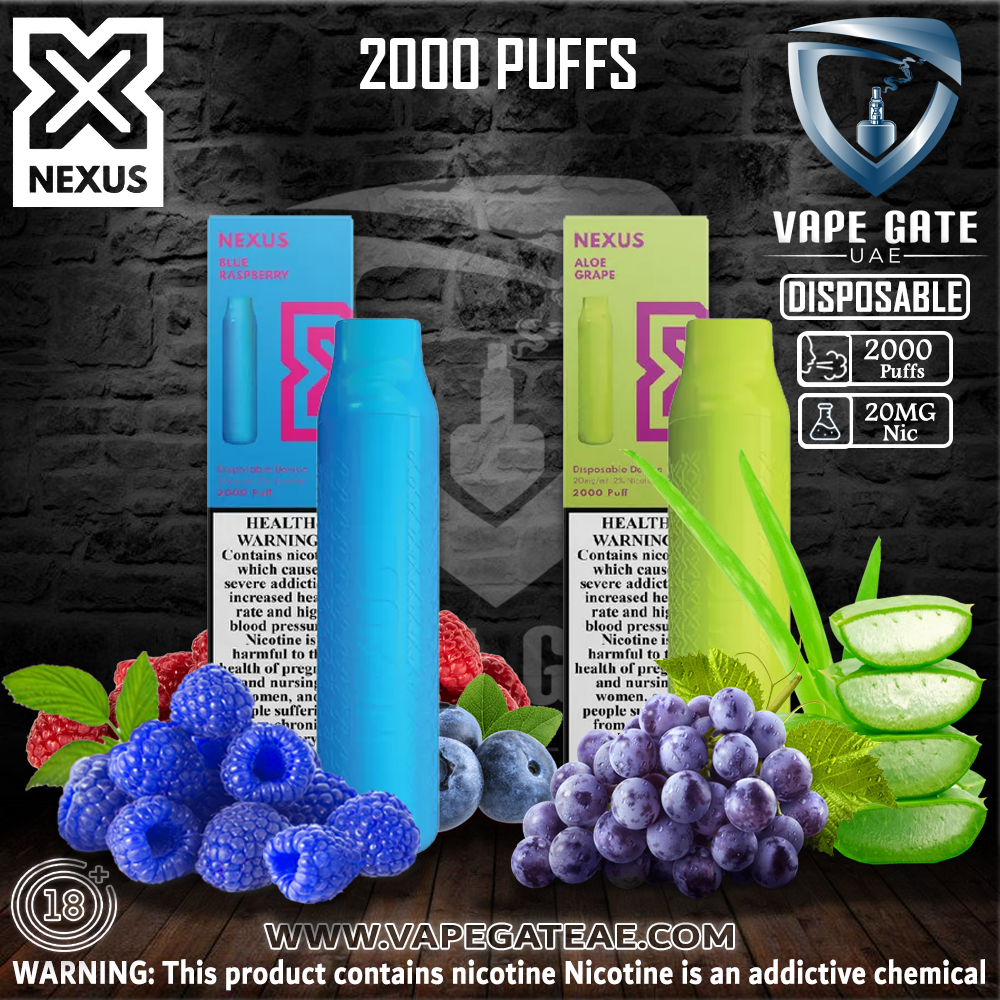NEXUS Disposable Vape (20MG - 2000 PUFFS)