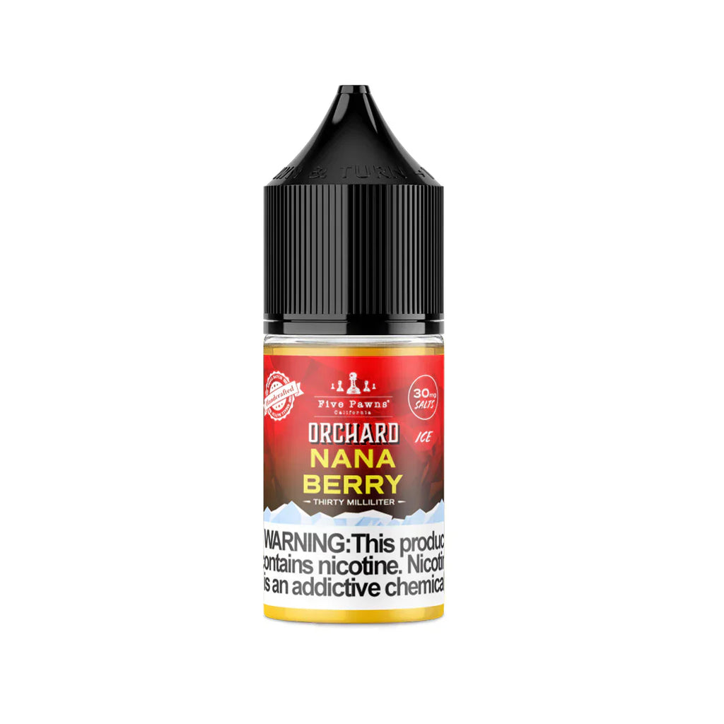 NANA BERRY ICE - ORCHARD BLEND FRUIT SALTNIC BY FIVE PAWNS