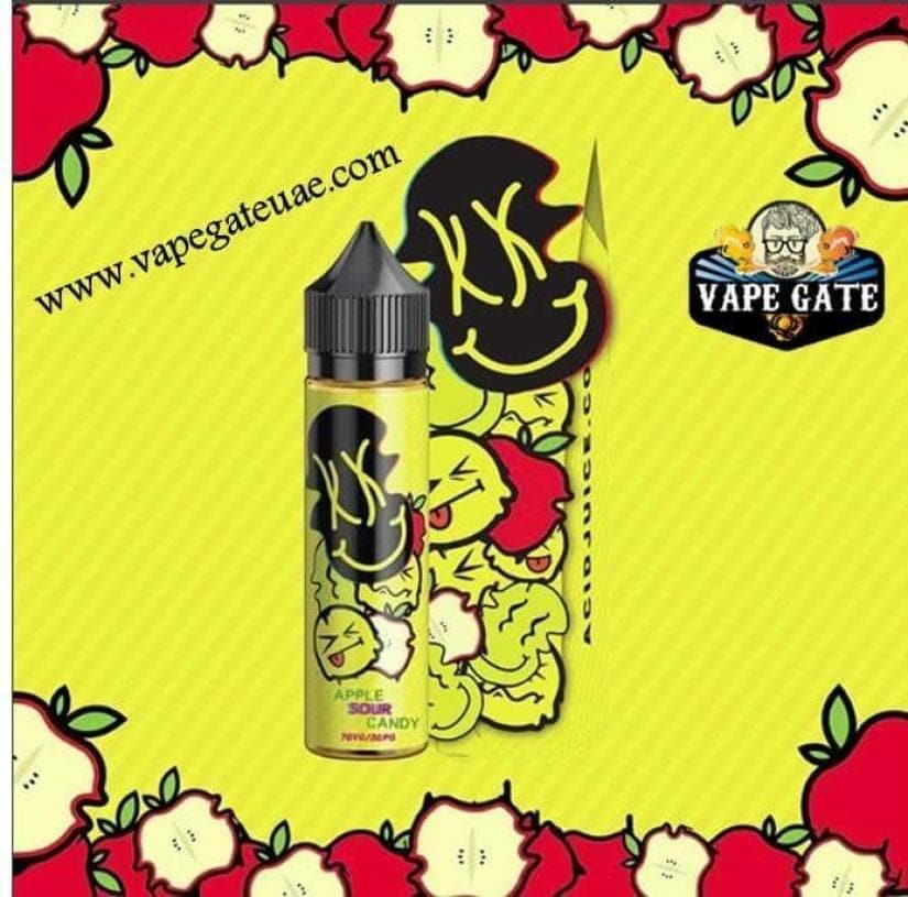 Acid Juice Apple Sour Candy 60ml E liquid by Nasty