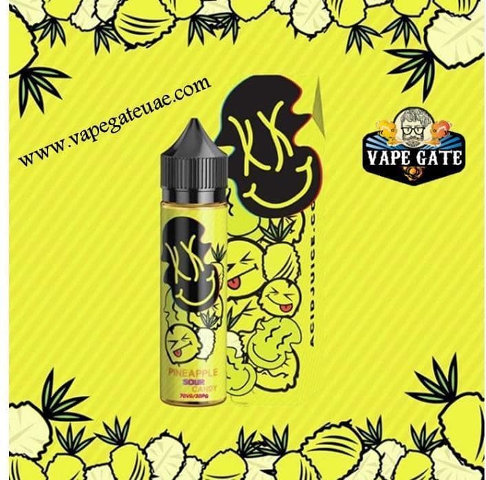 Acid Juice Pineapple Sour Candy 60ml E liquid by Nasty