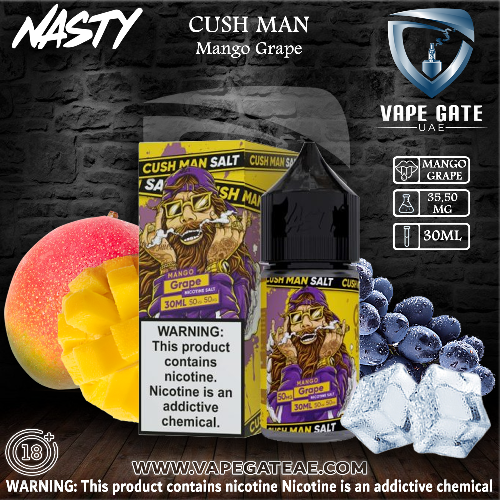 Cush Man Mango Grape - Nasty 30ml
