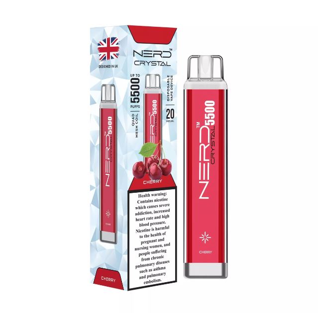NERD CRYSTAL DISPOSABLE VAPE (5500 Puffs)