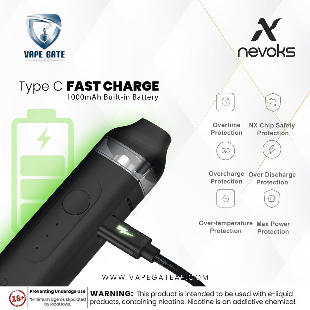 NEVOKS FEELIN POD KIT 1000MAH