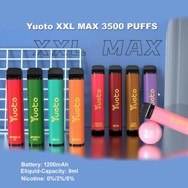 YUOTO XXL Max Disposable Vape 3500 Puffs