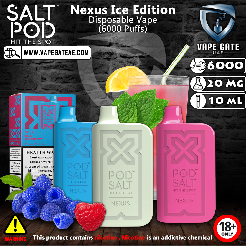 Nexus Ice Edition Disposable Vape (6000 Puffs)