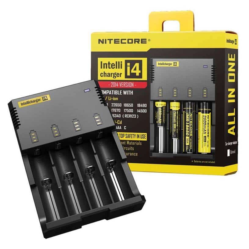 Nitecore D4 or I4 Intelligent Charger