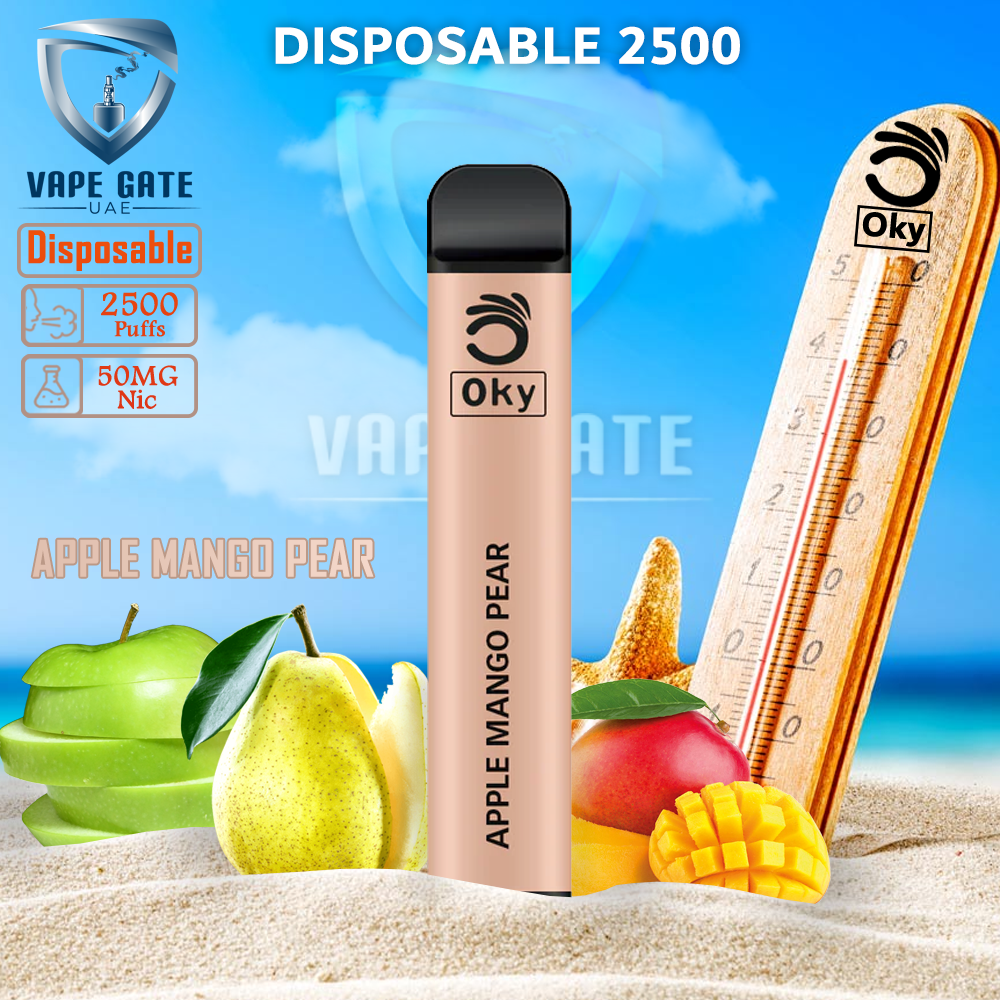 OKY DISPOSABLE VAPE PEN 2500 PUFFS 1200MAH