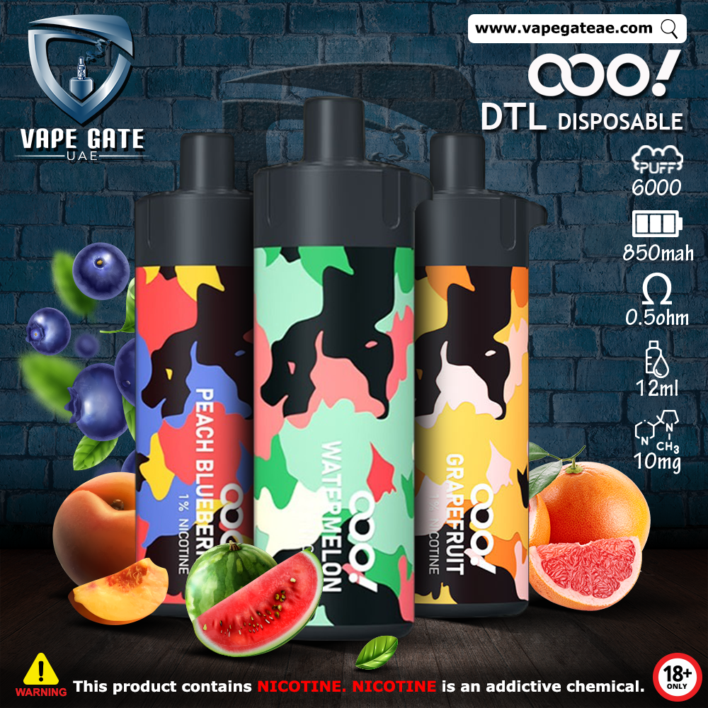 OOO! Recharge Disposables Pod Device (6000 Puffs)