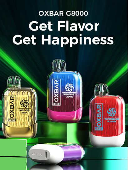 OXVA OXBAR G8000 DISPOSABLE VAPE (8000 PUFFS)