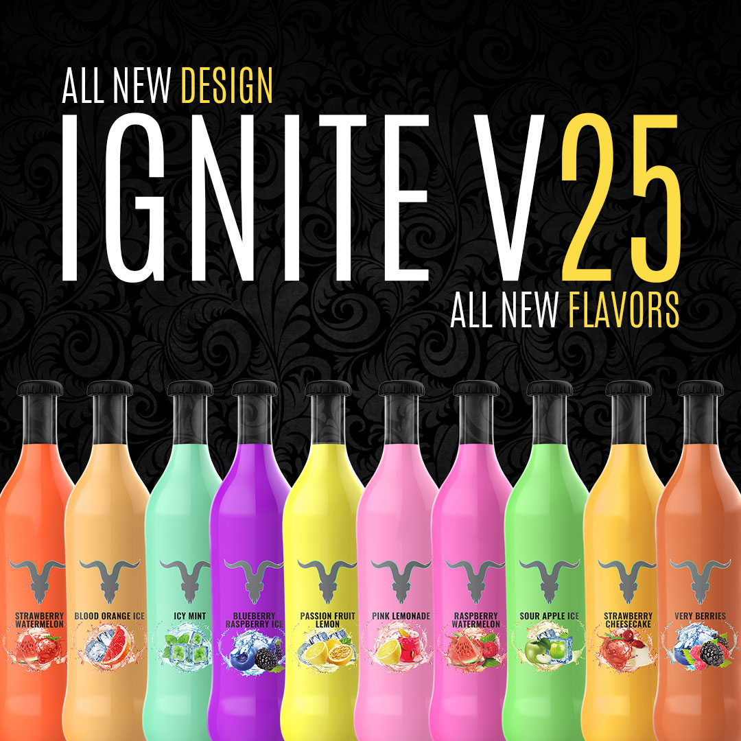 IGNITE - V25 (2500+ Puffs) Disposable Vape