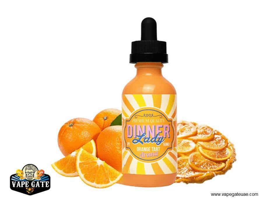 Orange Tart - Dinner Lady