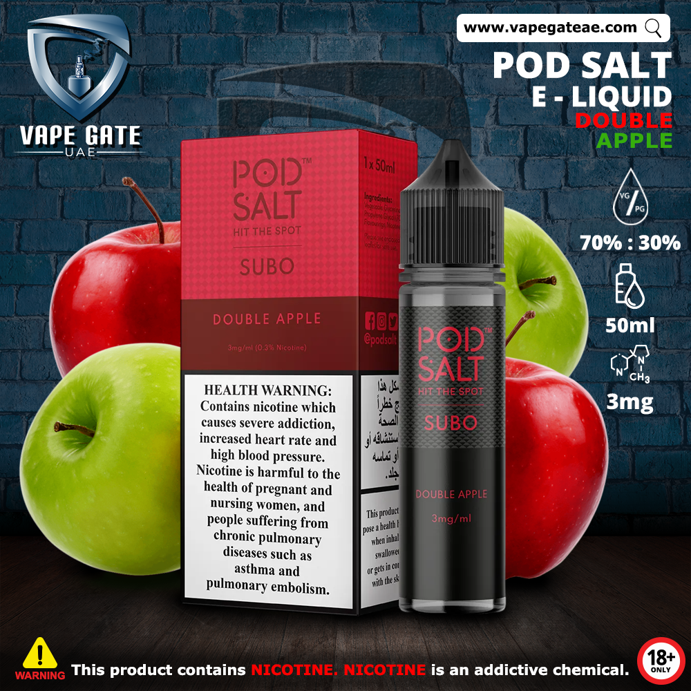 Pod Salt - Double Apple Eliquid