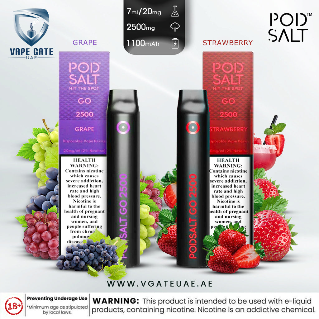 PS GO 2500 Disposable Vape Device (20mg)