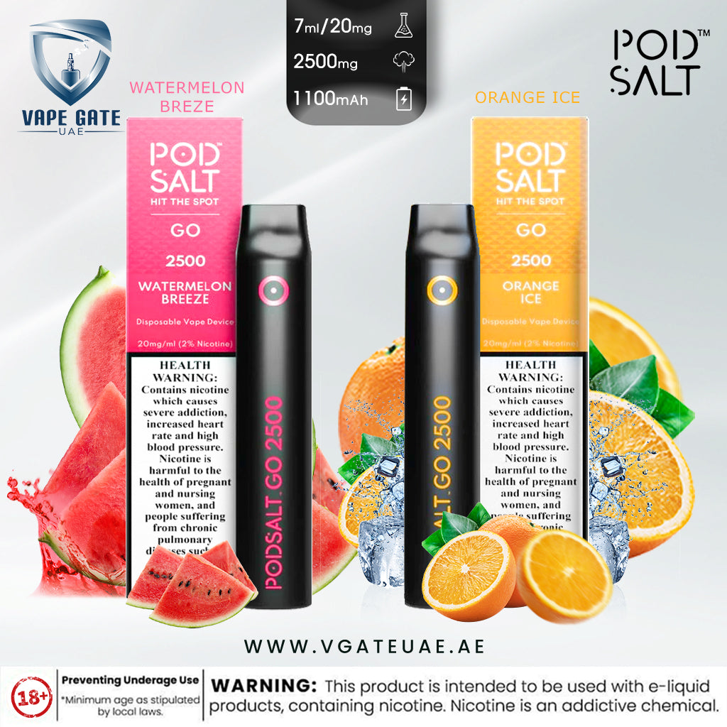 PS GO 2500 Disposable Vape Device (20mg)