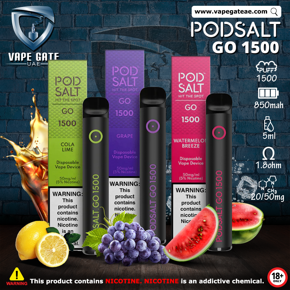 PS GO Disposable Device (1500 Puffs)