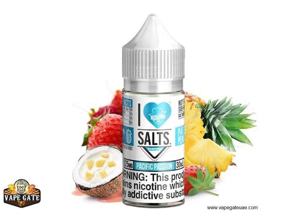Pacific Passion (Blue Strawberry) - I Love Salts / Mad Hatter Juice