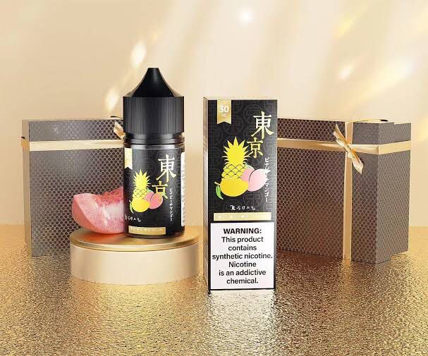 Tokyo Golden Series Pina Peach Mango Saltnic 30ml