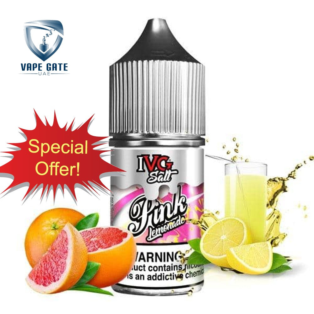 Pink Lemonade 30ml Saltnic by IVG