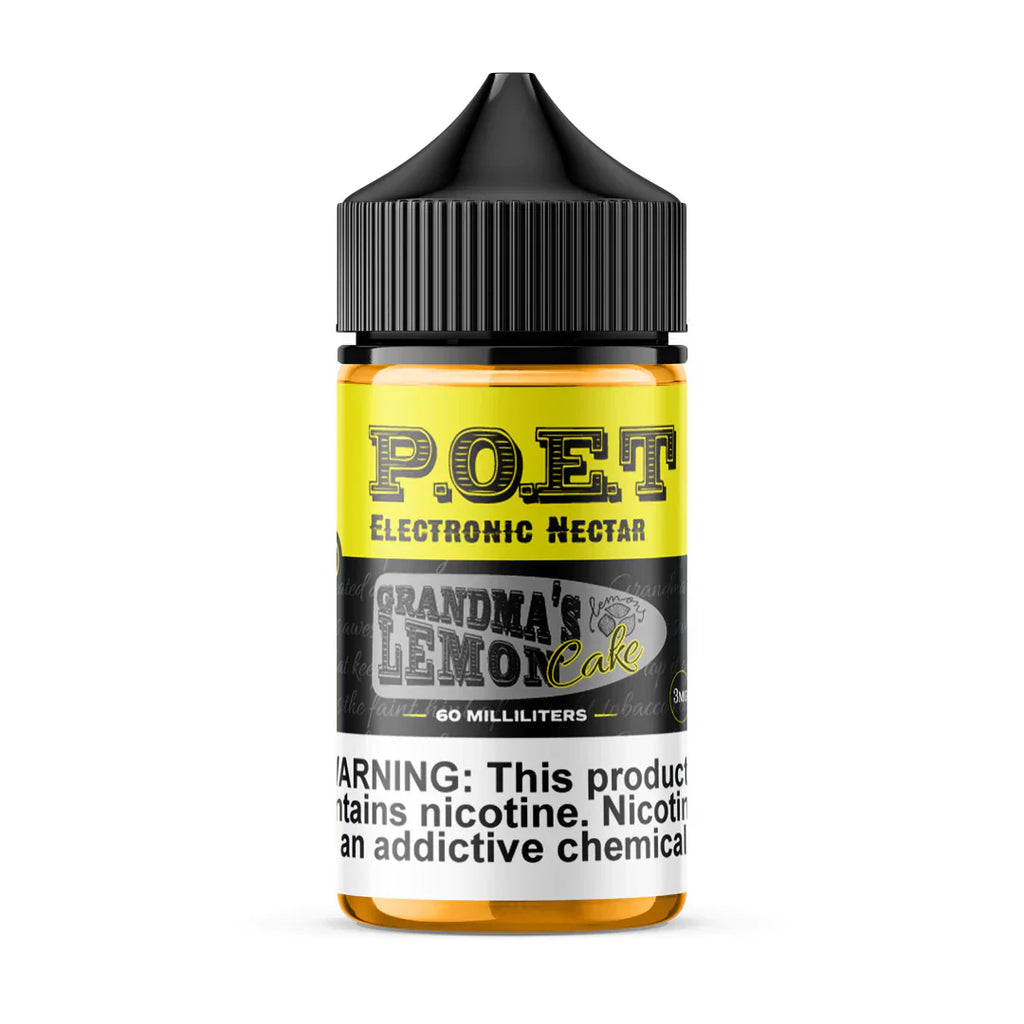 Poet - Grandma's Lemon Cake - 60ml E liquid by Five Pawns California