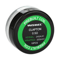 Pre built Clapton Coils 0.5 ohm – 10pcs