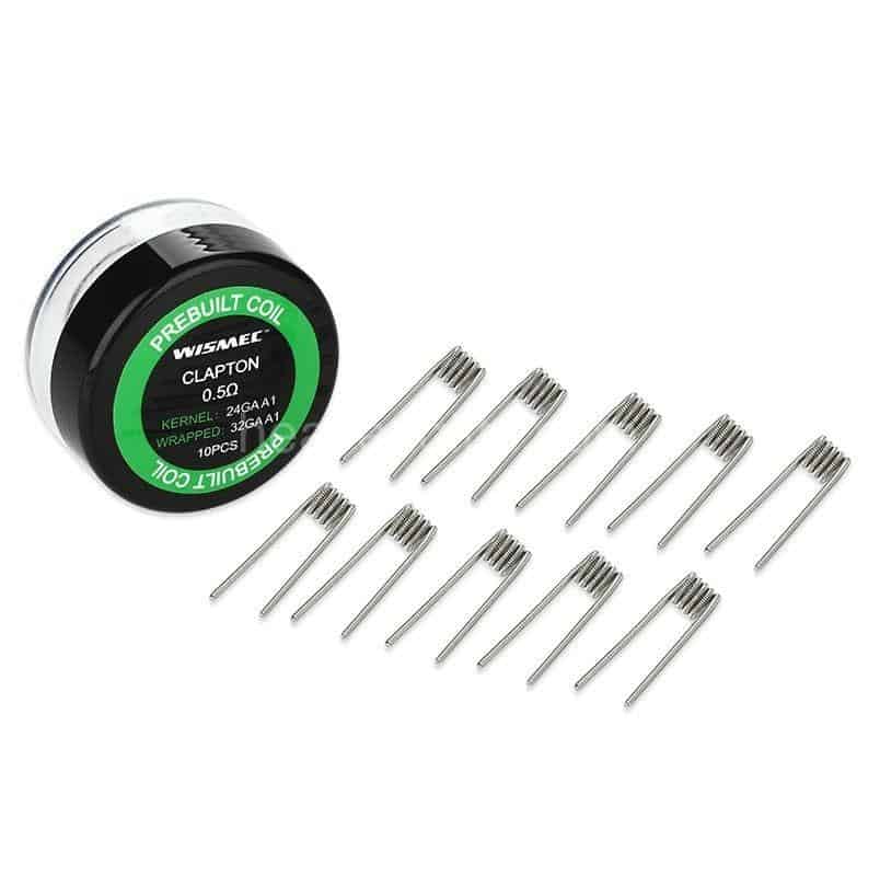 Pre built Clapton Coils 0.5 ohm – 10pcs