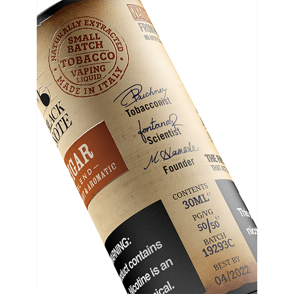 Black Note Cuban Cigar Blend 30ML