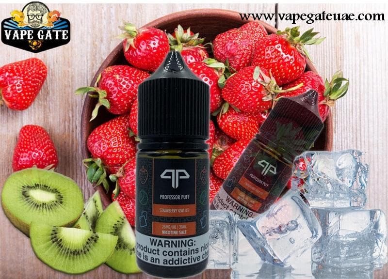 Professor Puffs Strawberry Kiwi Ice 30ml Saltnic
