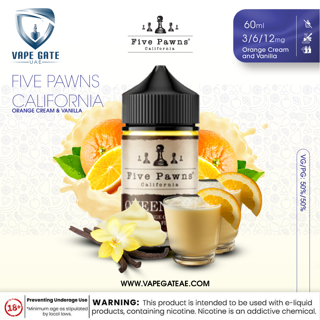 Queenside - 60ml E liquid by Five Pawns California