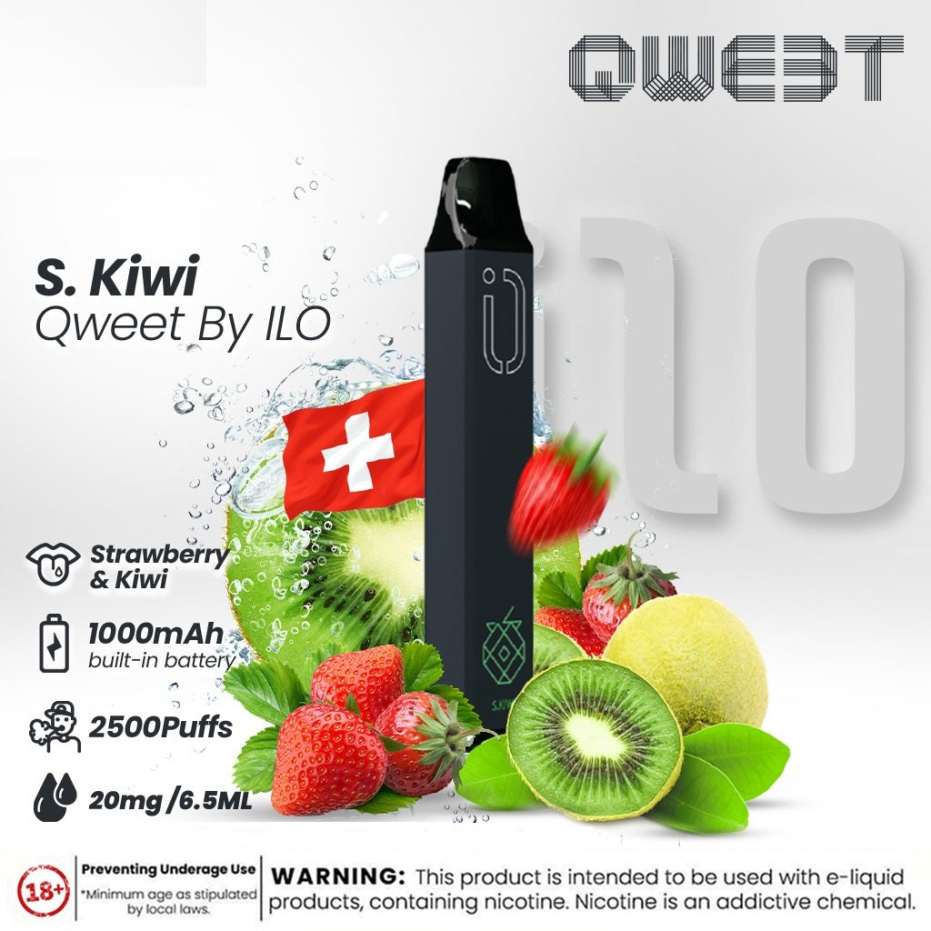 QWEET MESH DISPOSABLE 2500 PUFFS