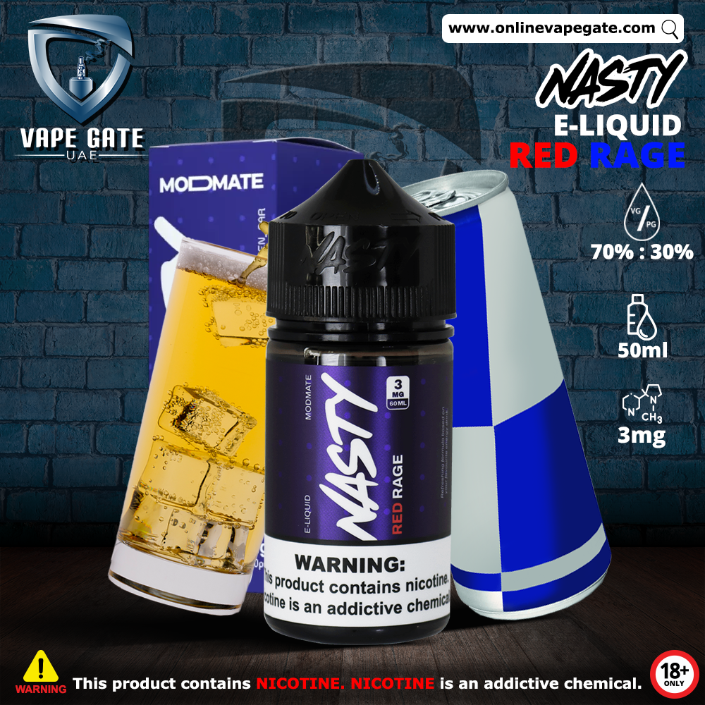 Red Energy - Nasty Modmate 60ml (Red Rage)