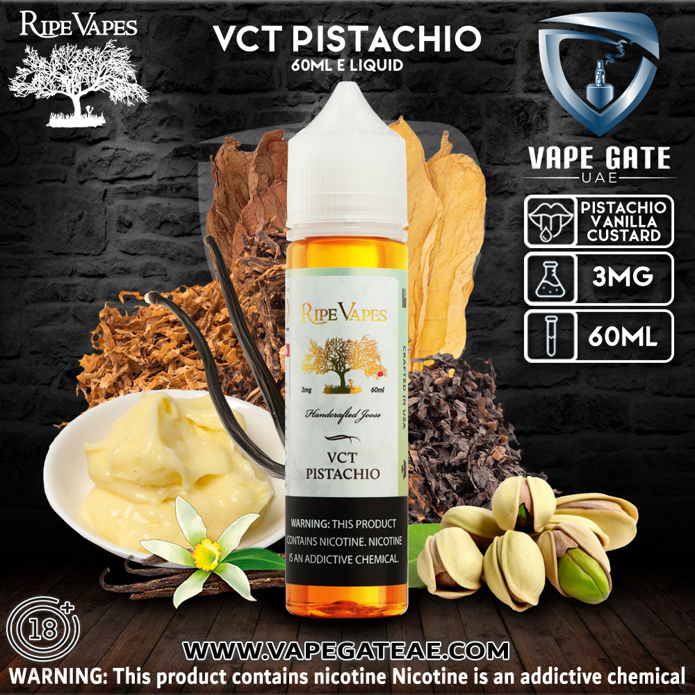VCT Pistachio - 60ml E liquid by Ripe Vape
