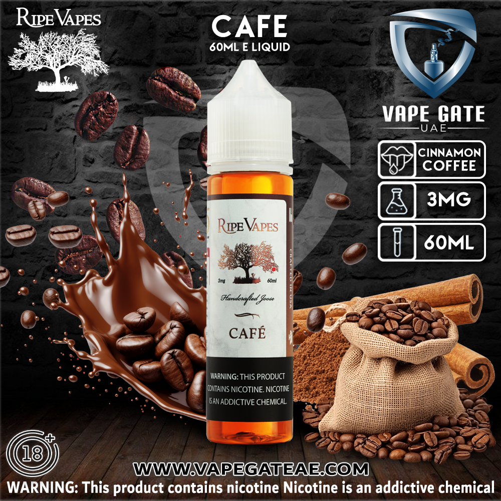 Cafe - 60ml E liquid by Ripe Vape