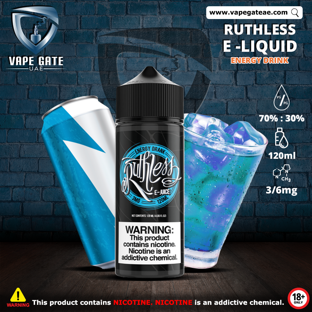 ENERGY DRANK BY RUTHLESS