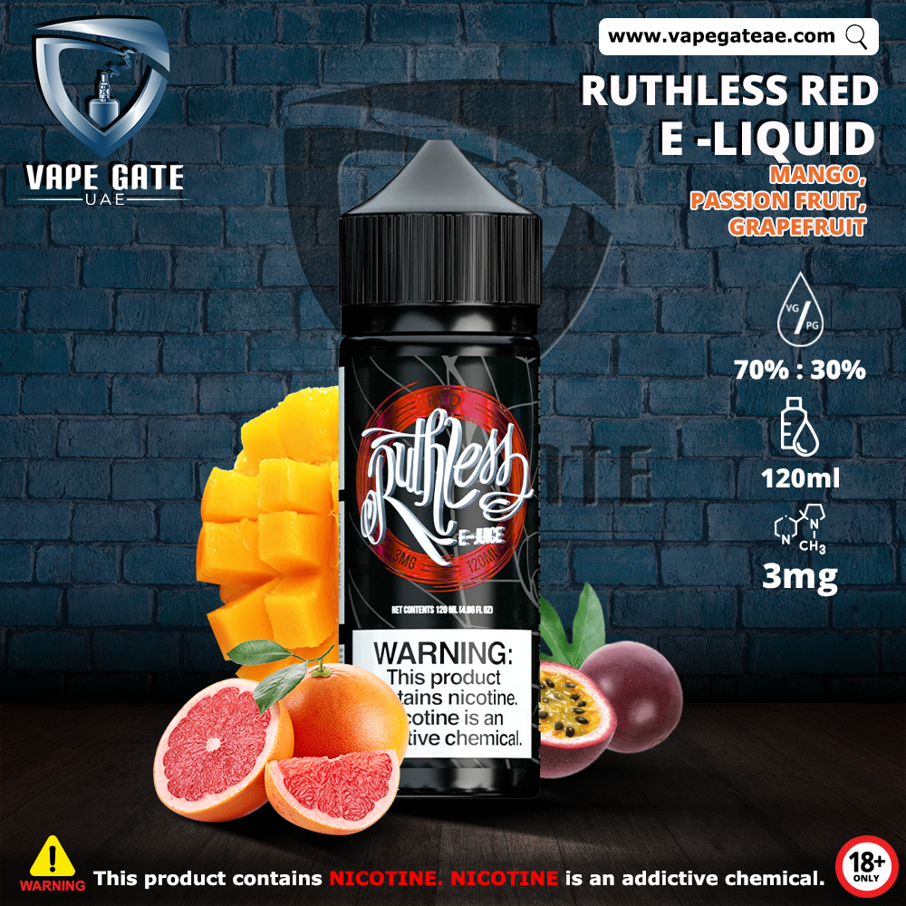 Ruthless Red Eliquid 120 ml