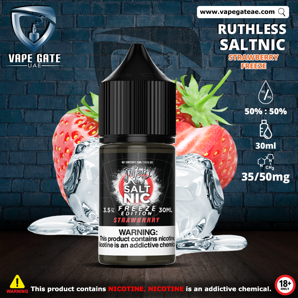 Ruthless Strawbrrry Freeze Edition SaltNic 30ml