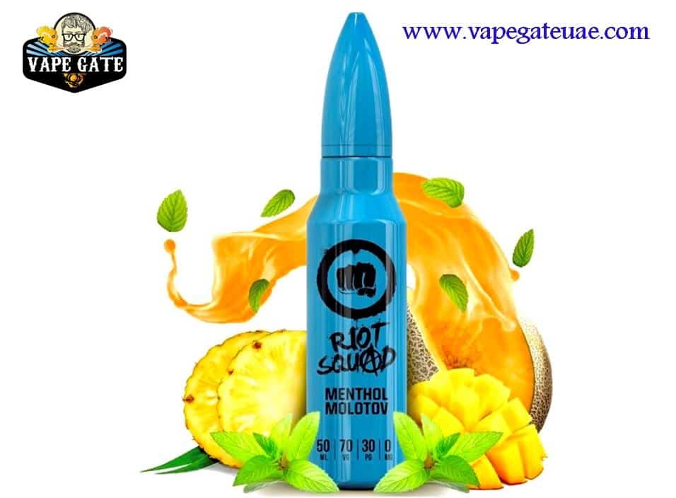 Menthol Molotov 60ml E liquid by Riot Squad