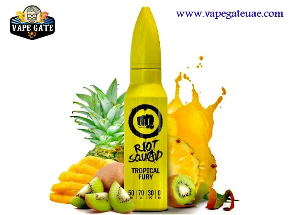Tropical Furry 60ml E liquid by Riot Squad