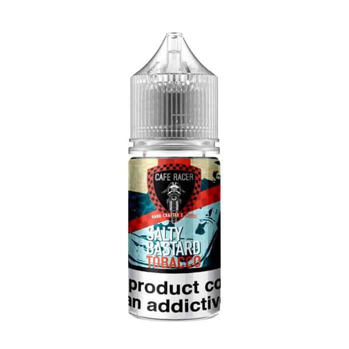 Salty Bastard Tobacco 30ml SaltNic By Cafe Racer E-Liquid
