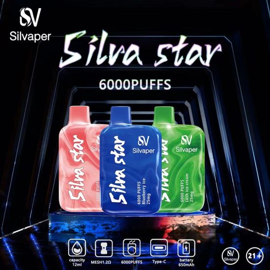 Silvaper - Silva Star Disposable Vape (6000 Puffs)