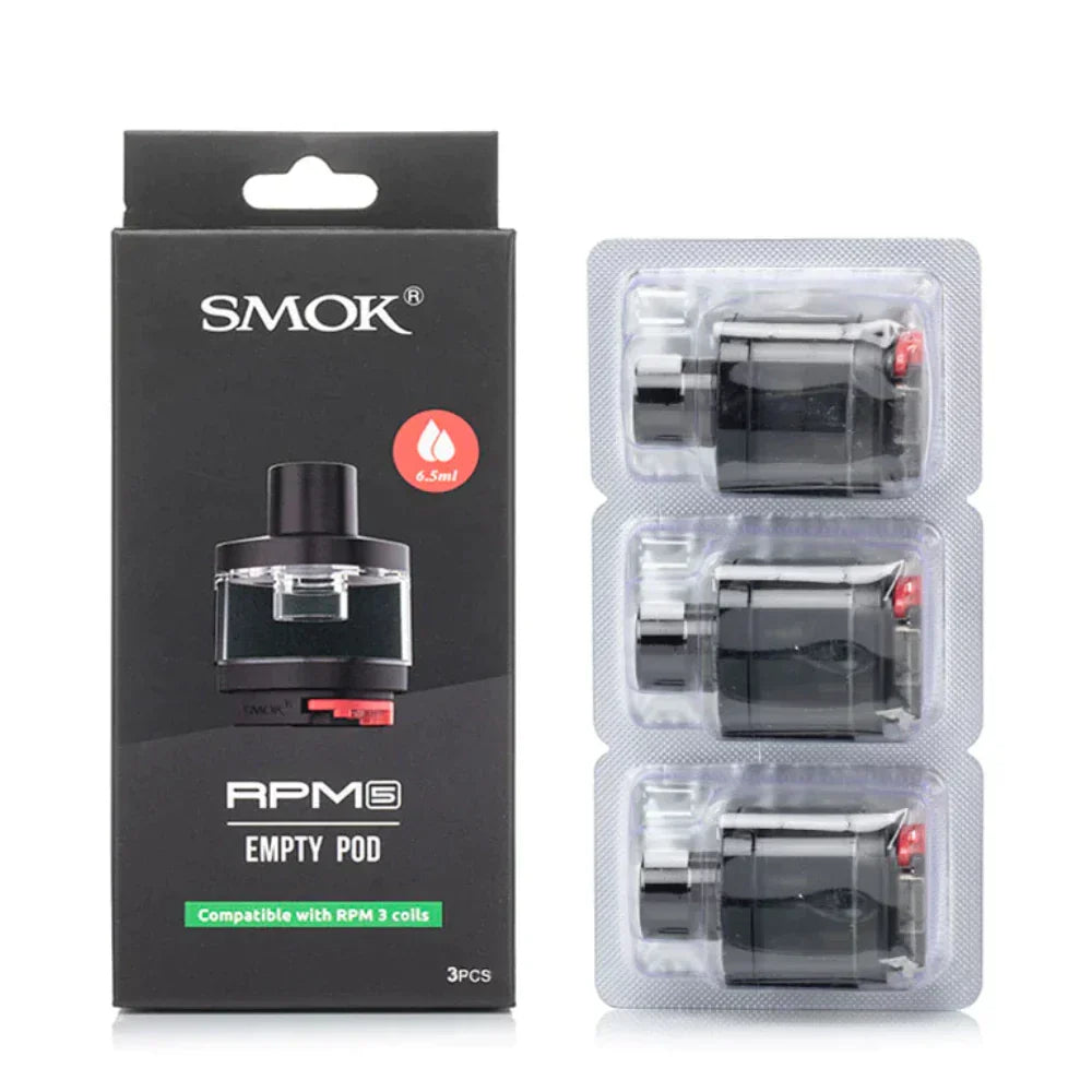 SMOK RPM 5 Empty Pod 6.5ml (3pcs/pack)