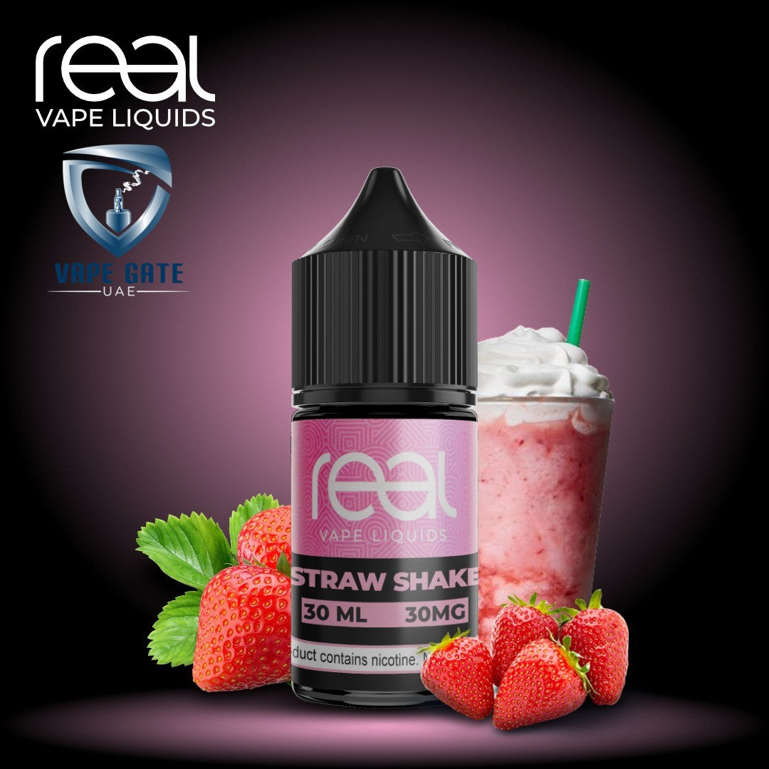 STRAW SHAKE - REAL VAPE SALTNIC 30ml