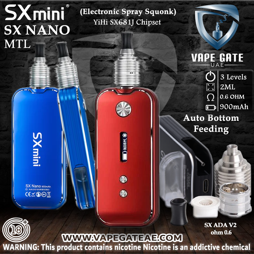 SXMINI SX NANO POD MOD KIT 900MAH