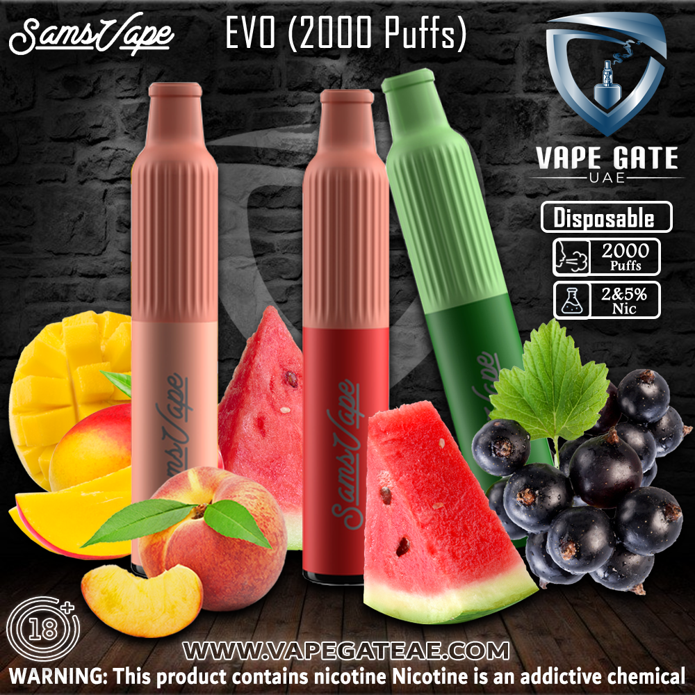 Sams Vape - EVO Disposables (2000 Puffs)