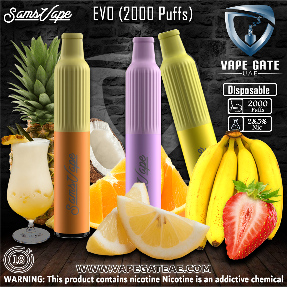 Sams Vape - EVO Disposables (2000 Puffs)