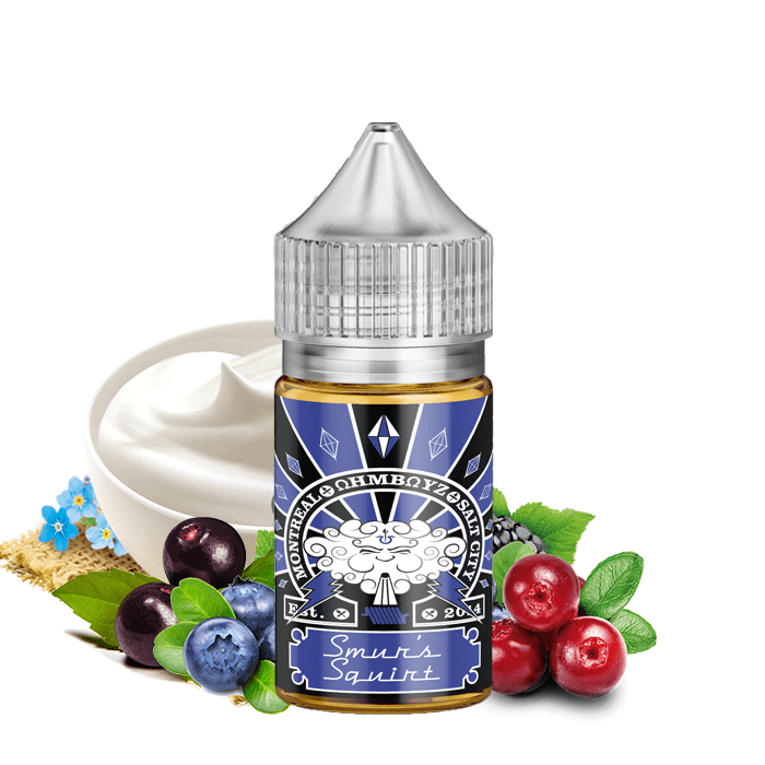 Smur’s Squirt 30ml SaltNic - by Ohmboyz Drip City