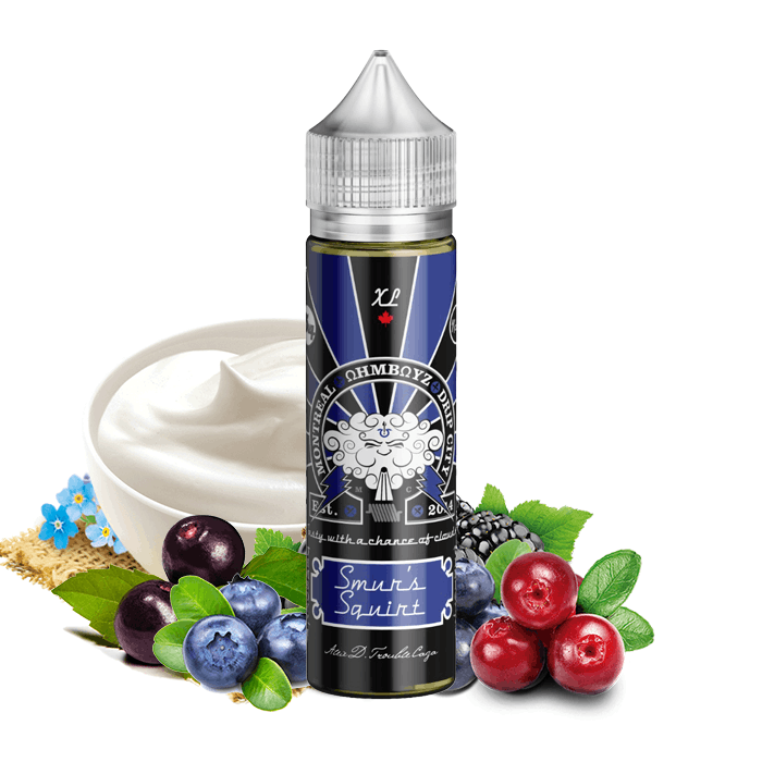 Smur’s Squirt 60ml E juice - by Ohmboyz Drip City