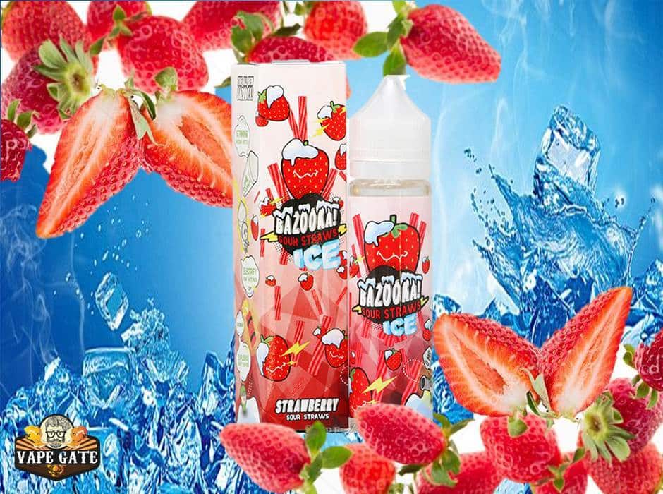 Strawberry Sour Ice - Bazooka