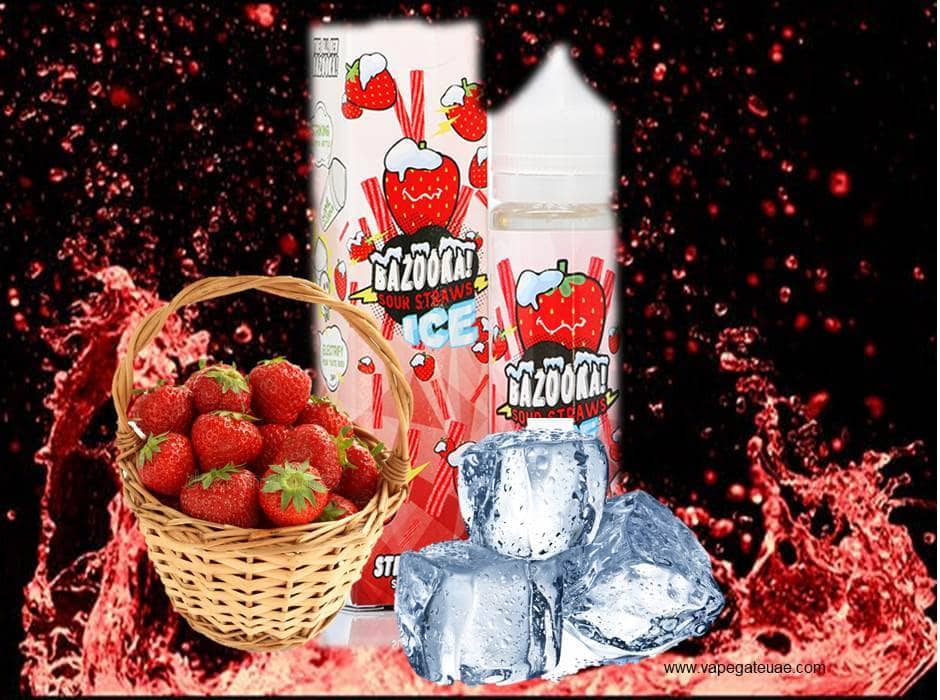 Strawberry Sour Ice - Bazooka