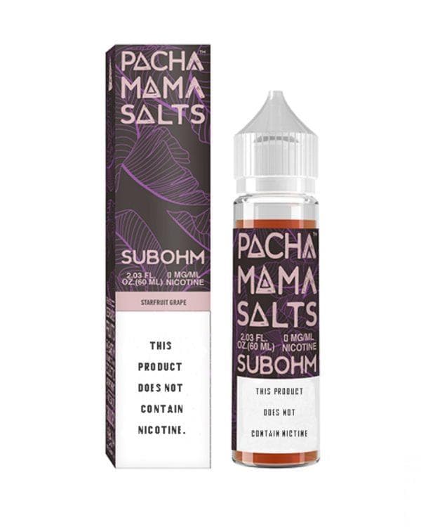 Pachamama Sub Ohm Salt Starfruit Grape - Charlie's Chalk Dust